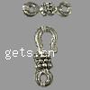 Zinc Alloy Hook and Eye Clasp lead & cadmium free  Approx 1mm, Approx 