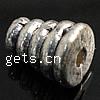 Zinc Alloy Cone Beads, Helix, plated Approx 1.5mm, Approx 