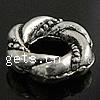 Zinc Alloy Linking Ring, Flower, plated, twist Approx 5mm, Approx 