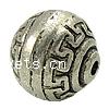 Zinc Alloy Jewelry Beads, Round, plated 11mm Approx 2mm, Approx 