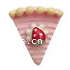 Food Resin Cabochon, Triangle 