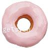 Alimentos resina Cabochon, Donut, más colores para la opción, 21x9mm, Vendido por UD
