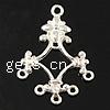 Sterling Silver Chandelier Component, 925 Sterling Silver, plated, 1/5 loop Approx 1.5mm 