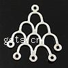 Sterling Silver Chandelier Component, 925 Sterling Silver, UV plating, 1/5 loop Approx 1mm 