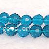 Round Crystal Beads, handmade faceted 6mm Approx 1mm .6 Inch 