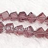 Imitation CRYSTALLIZED™ Crystal Beads, Cube, faceted Approx 1mm .6 Inch 