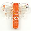 Tier Lampwork Perlen, Libelle, 23x22x5mm, Bohrung:ca. 2mm, verkauft von PC