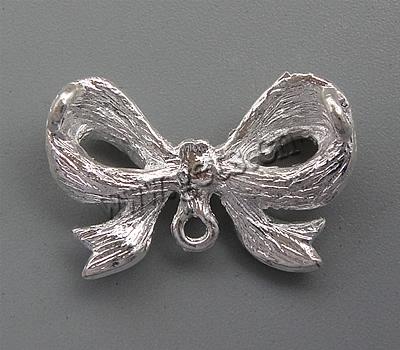 Zinc Alloy Bowkont Pendants, with Rhinestone, Ribbon, more colors for choice, 20x30x7mm, Hole:Approx 2.4mm, Sold By PC