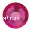 CRYSTALLIZED™ Elements #2028/2038(HF) Hot Fix Crystal Cabochons, CRYSTALLIZED™, faceted, fuchsia, SS20:4.60-4.80mm 
