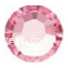 CRYSTALLIZED™ Elements #2028/2038(HF) Hot Fix Crystal Cabochons, CRYSTALLIZED™, faceted, Lt Rose, SS20:4.60-4.80mm 
