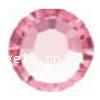 CRYSTALLIZED™ Elements #2028/2038(HF) Hot Fix Crystal Cabochons, CRYSTALLIZED™, faceted, Lt Rose, SS34:7.07-7.27mm 