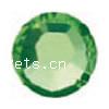 CRYSTALLIZED™ Elements #2028/2038(HF) Hot Fix Crystal Cabochons, CRYSTALLIZED™, faceted, Peridot, SS34:7.07-7.27mm 