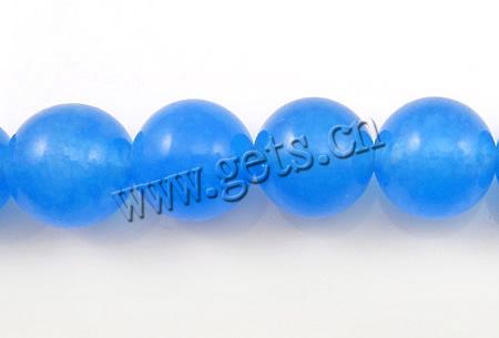 Perles Aventurine bleu , aventurine bleue, Rond, multiple tailles pour le choix, Longueur:15.5 pouce, Vendu par brin