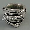 Zinc Alloy Large Hole Beads, Tube nickel, lead & cadmium free Approx 8mm 