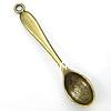 Zinc Alloy Tool Pendants, Spoon, plated Approx 2.5mm, Approx 