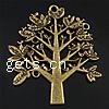 Zinc Alloy Leaf Pendants, Tree, plated Approx 2mm, Approx 