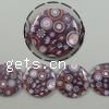 Fancy Printing Shell Beads, Freshwater Shell, Coin & double-sided Approx 1mm Approx 15 Inch 