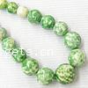 Rain Flower Stone Beads, Round, synthetic, graduated beads, 6-15mm Approx 16 Inch 