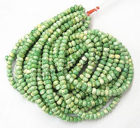Rain Flower Stone Beads, Rondelle, synthetic, different size for choice, Length:Approx 16 Inch, Sold By Strand