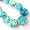 Rain Flower Stone Beads, Round, synthetic, graduated beads, 10-20mm Approx 1.2mm Inch 