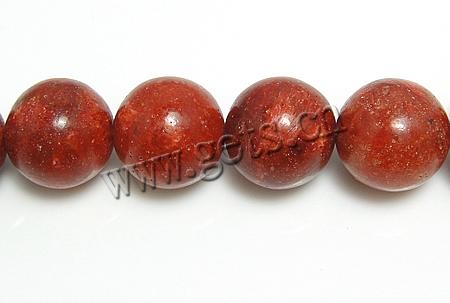 Herbe de perles de corail, herbe corail, Rond, normes différentes pour le choix, rouge, Trou:Environ 1mm, Vendu par kg