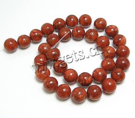 Grass Coral Beads, Round, different size for choice, red, Hole:Approx 1mm, Sold By KG