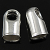 真鍮エンドキャップ, 銅, チューブ形, メッキ, 無色 3.5mm, 穴:約 2mm, 10000パソコン/バッグ, 売り手 バッグ