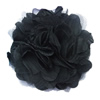 Fleurs de décoration de mode, Mousseline de soie, disposé en couche, plus de couleurs à choisir, 8cm, Vendu par PC