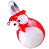 Кулоны лэмпворк в форме животного, Лэмпворк, Сова, красный продается PC