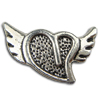 Zinc Alloy European Beads, Heart, plated, without troll nickel, lead & cadmium free Approx 5mm, Approx 