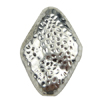 Zinc Alloy Nugget Beads, Rhombus, plated nickel, lead & cadmium free Approx 3.5mm, Approx 