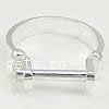 European Finger Ring Finding, Zinc Alloy, plated nickel, lead & cadmium free 4mm Approx 19mm, US Ring [