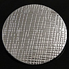 Ювелирные изделия из нержавеющей стали, нержавеющая сталь, Плоская круглая форма, оригинальный цвет отверстие:Приблизительно продается PC