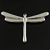 Stainless Steel Animal Pendants, Dragonfly, original color Approx 0.5mm 