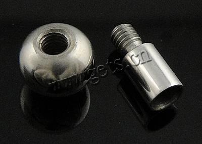 Fornituras de la joyería de acero inoxidable, Modificado para requisitos particulares, color original, 12.5x8mm, agujero:aproximado 3.3mm, Vendido por UD