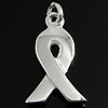 Sterling Silver Message Pendant, 925 Sterling Silver, Ribbon, plated Approx 3mm 