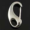 Stainless Steel Key Clasp, original color Approx 