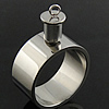 European Finger Ring Finding, Stainless Steel, original color US Ring .5 