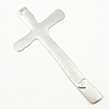 Zinc Alloy Cross Pendants, plated Approx 6mm 