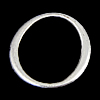 Zinc Alloy Linking Ring, Donut, plated, smooth nickel, lead & cadmium free Approx 