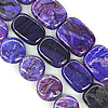 Synthetic Turquoise Beads multi-colored, 14-20mm Approx 1mm .7 Inch 