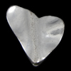 Zinklegierung Herz Perlen, plattiert, keine, frei von Nickel, Blei & Kadmium, 31x34x5mm, Bohrung:ca. 2mm, verkauft von PC