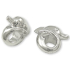 Zinc Alloy European Beads, Dolphin, plated, without troll Approx 5mm 