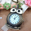 Watch Necklace, Zinc Alloy, Owl Approx 29 Inch 