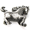 Stainless Steel European Beads, 316 Stainless Steel, Horse, without troll Approx 4.5mm 