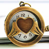 時計ネックレス, 亜鉛合金, とともに 亜鉛合金, 楕円, 長さ:約 31 インチ, 売り手 ストランド
