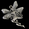 Character Shaped Zinc Alloy Pendants, Fairy cadmium free Approx 0.5mm 