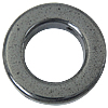 Las Perlas De Hematites Sin Magnético, Hematita no magnética, Donut, Negro, 16x16x4mm, agujero:aproximado 1mm, diámetro interior:aproximado 9mm, Vendido por UD