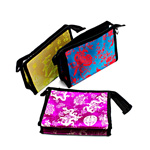 Cloth Cosmetic Case, Satin, mixed 