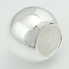 Sterling Silver European Beads, 925 Sterling Silver, Drum, plated, without troll Approx 5.8mm 